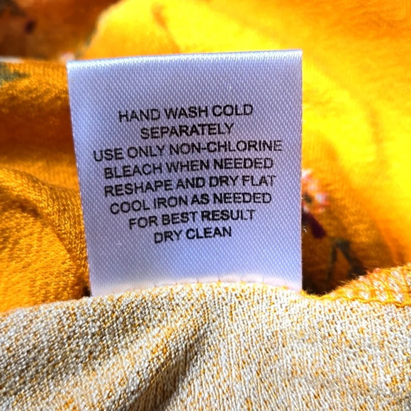 Pink Republic Mustard Yellow Tank size L - Picture 6 of 6